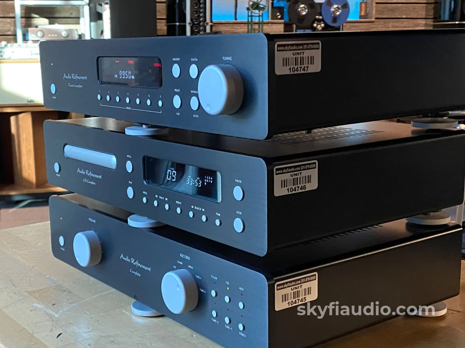 Audio Refinement Complete 3 Piece Set - Integrated Amp, CD, and Tuner (YBA) - Image 7