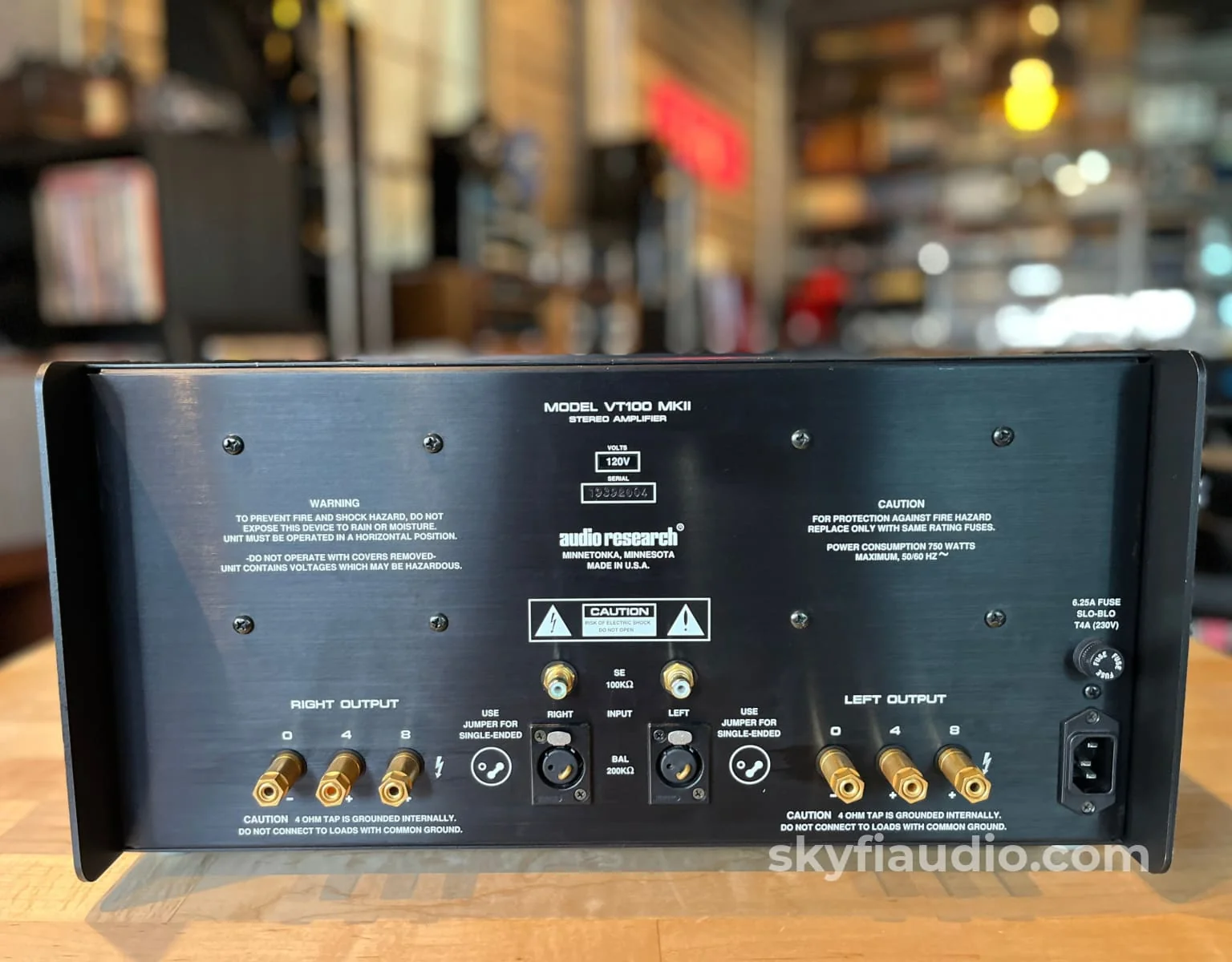 Audio Research VT100 MKII Tube Amplifier - Serviced + New Tubes - Image 9