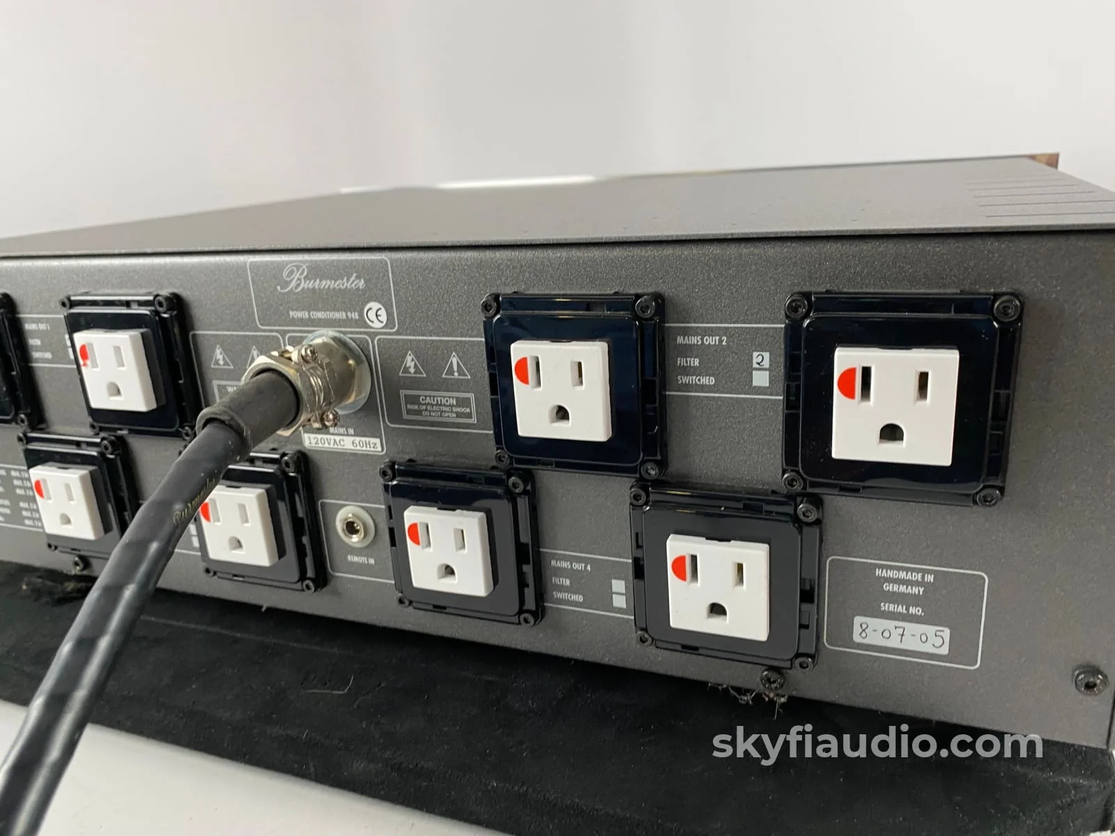 Burmester 948 Power Conditioner - Made in Germany - Image 17