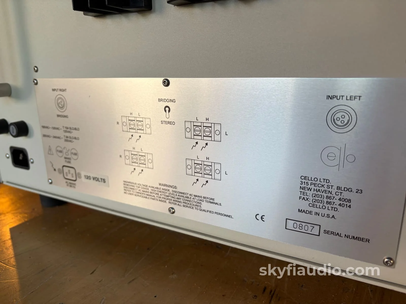 Cello Duet 350 Amplifier - 350W Class A/B - Serviced - Image 14