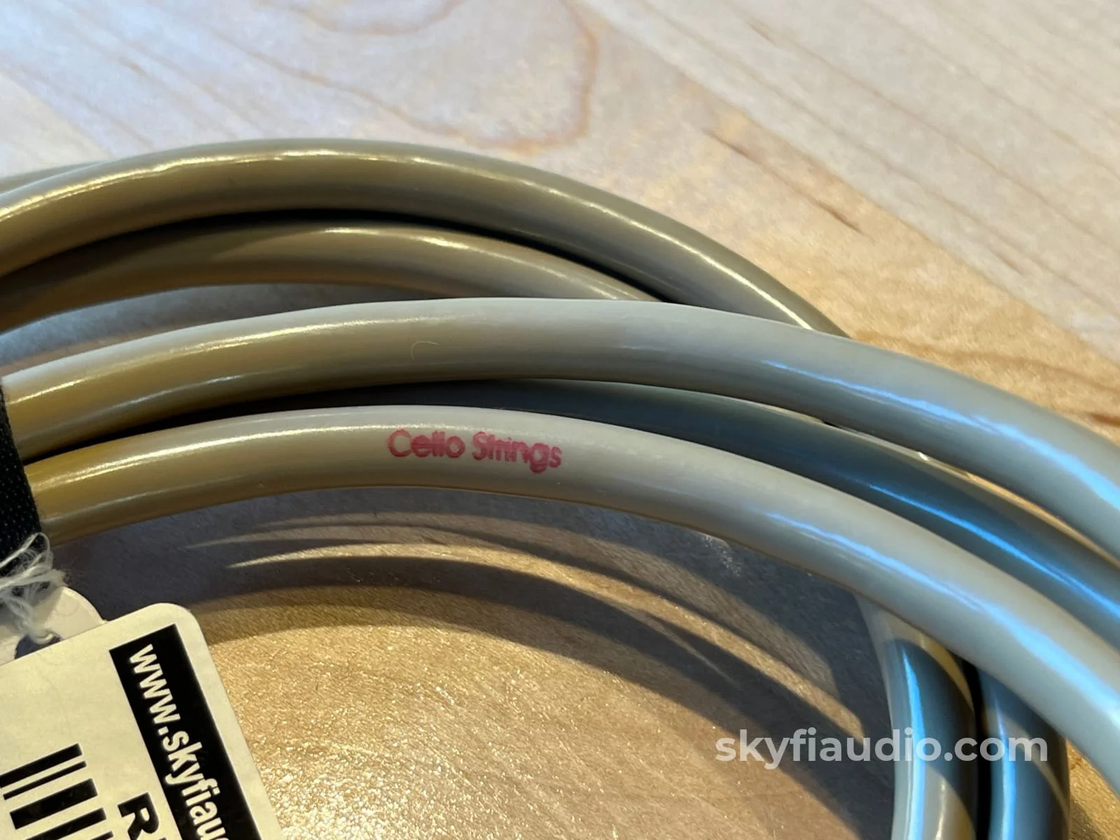 Cello Strings - Fischer to RCA Audio Interconnects (Pair) - 41" - Image 5