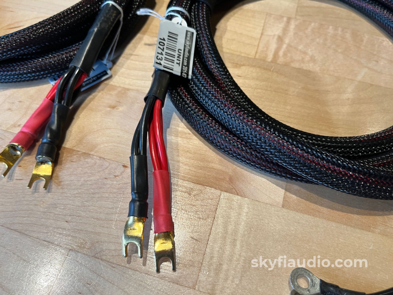 Cello Speaker Cable Triwire Pair- 8ft - Image 3