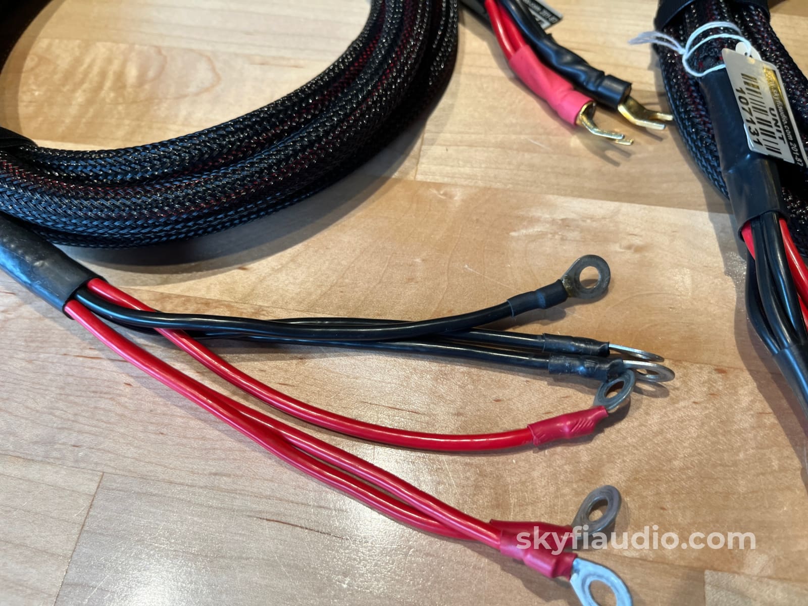 Cello Speaker Cable Triwire Pair- 8ft - Image 4