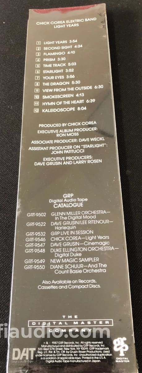Chick Corea Elektric Band - Light Years - New Pre-Recorded DAT Tape - Image 3