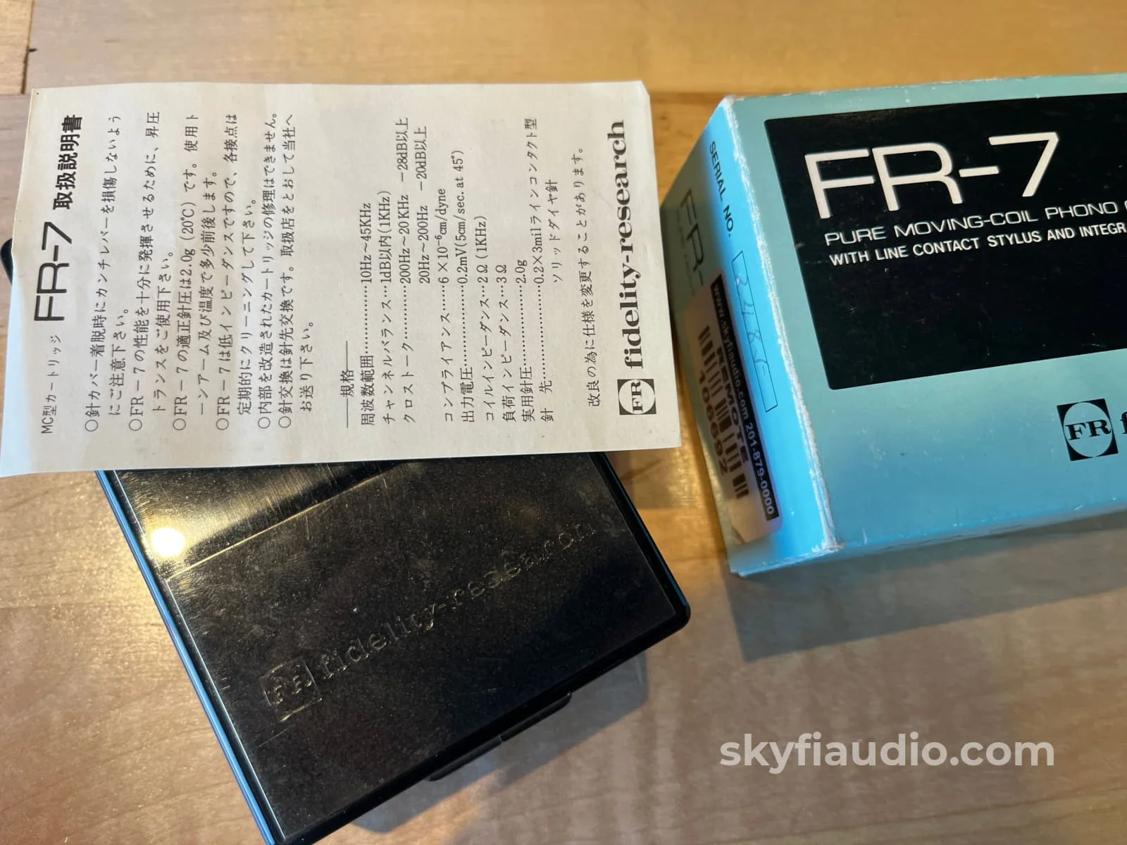 Fidelity Research FR-7 Vintage MC Phono Cartridge - Complete Kit - Image 15