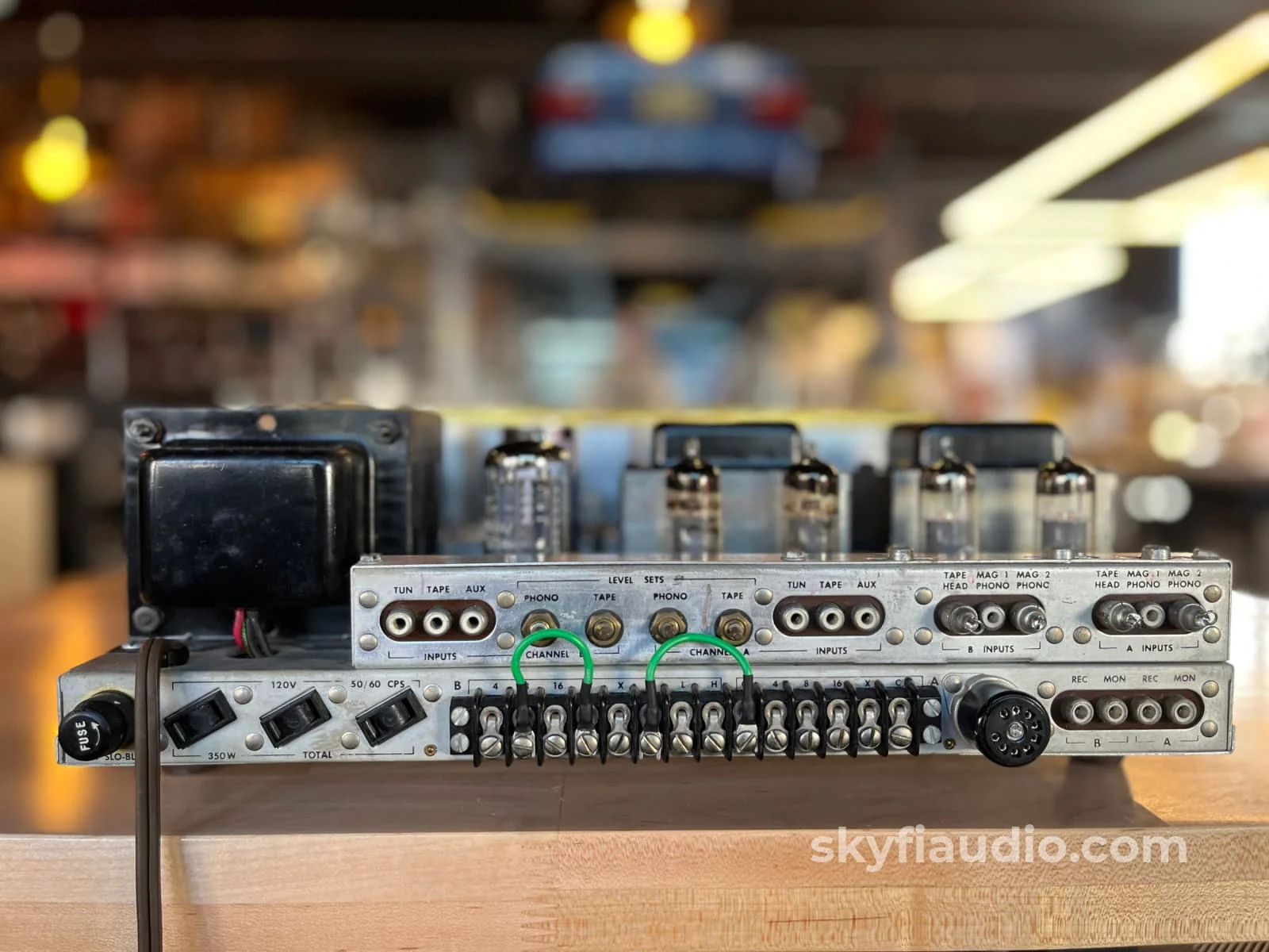 Fisher X-202 Stereo Master Control Integrated Amplifier with Premium Vintage Tubes - Serviced - Image 10