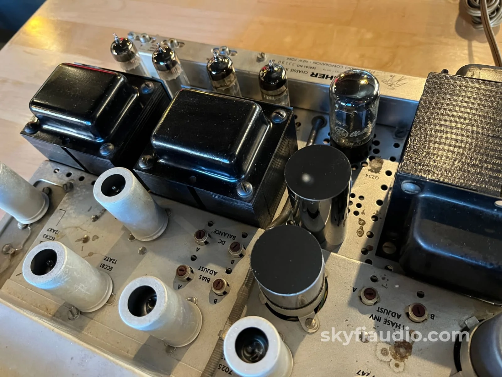 Fisher X-202 Stereo Master Control Integrated Amplifier with Premium Vintage Tubes - Serviced - Image 7