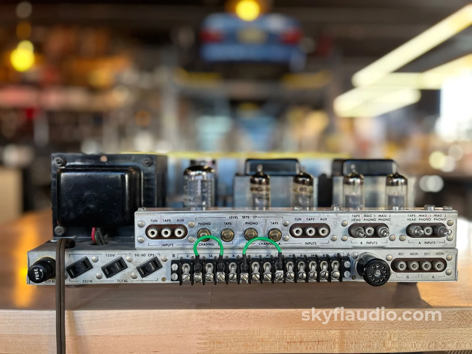Fisher X-202 Stereo Master Control Integrated Amplifier with Premium Vintage Tubes - Serviced - Image 9