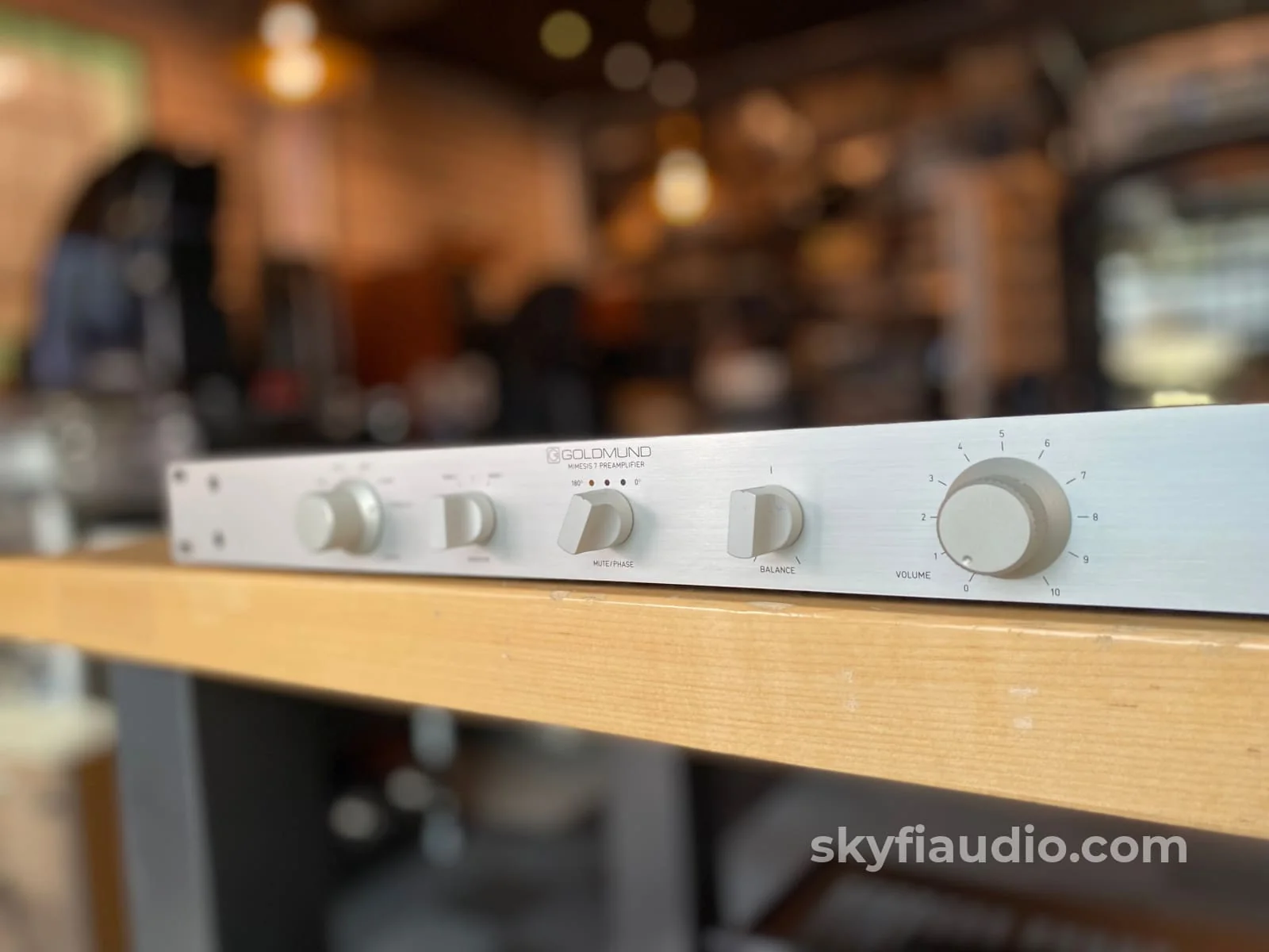 Goldmund Memesis 7 Preamp w/ MC Phono and Penny & Giles Volume Control - SkyFi Restored - Image 3