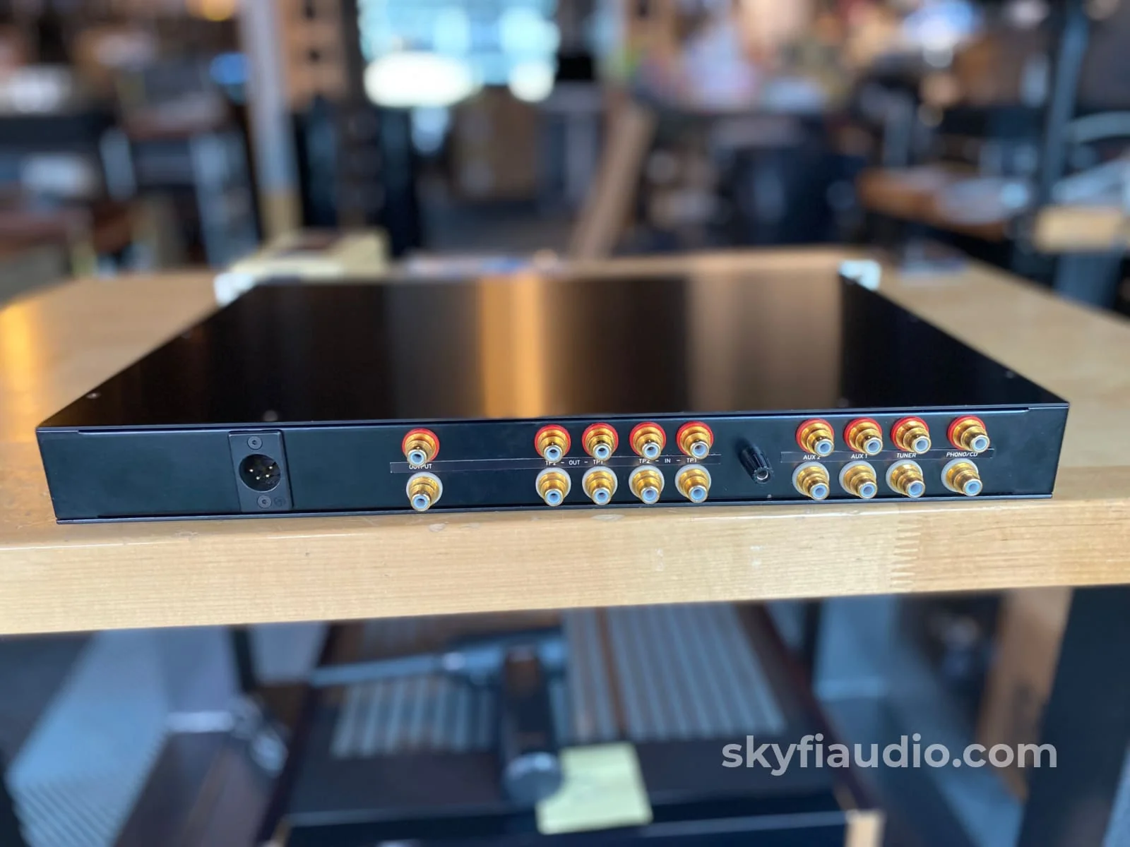 Goldmund Memesis 7 Preamp w/ MC Phono and Penny & Giles Volume Control - SkyFi Restored - Image 9