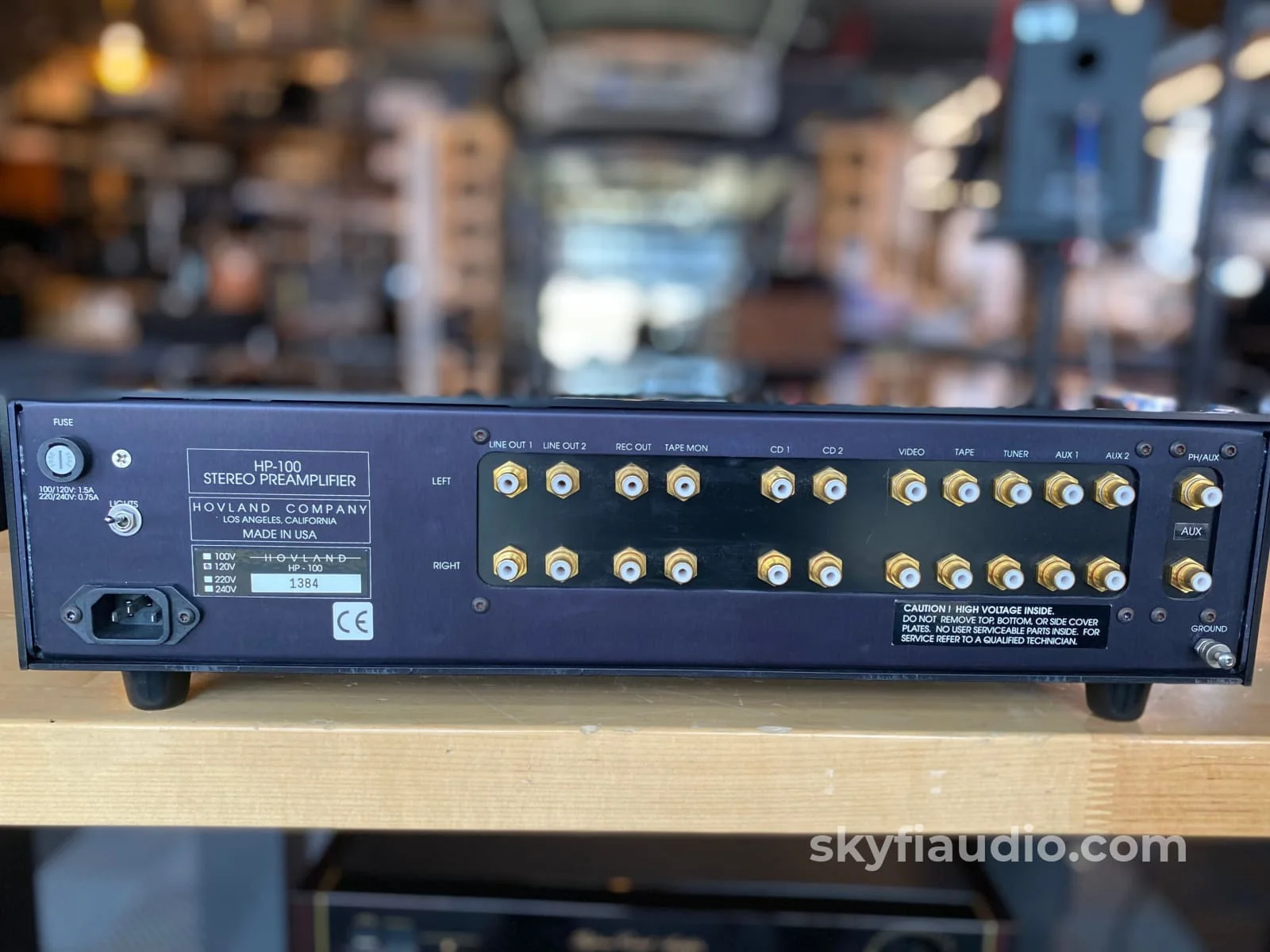 Hovland HP-100 Tube Analog Line Level Preamp - Stunning Inside and Out! - Image 15