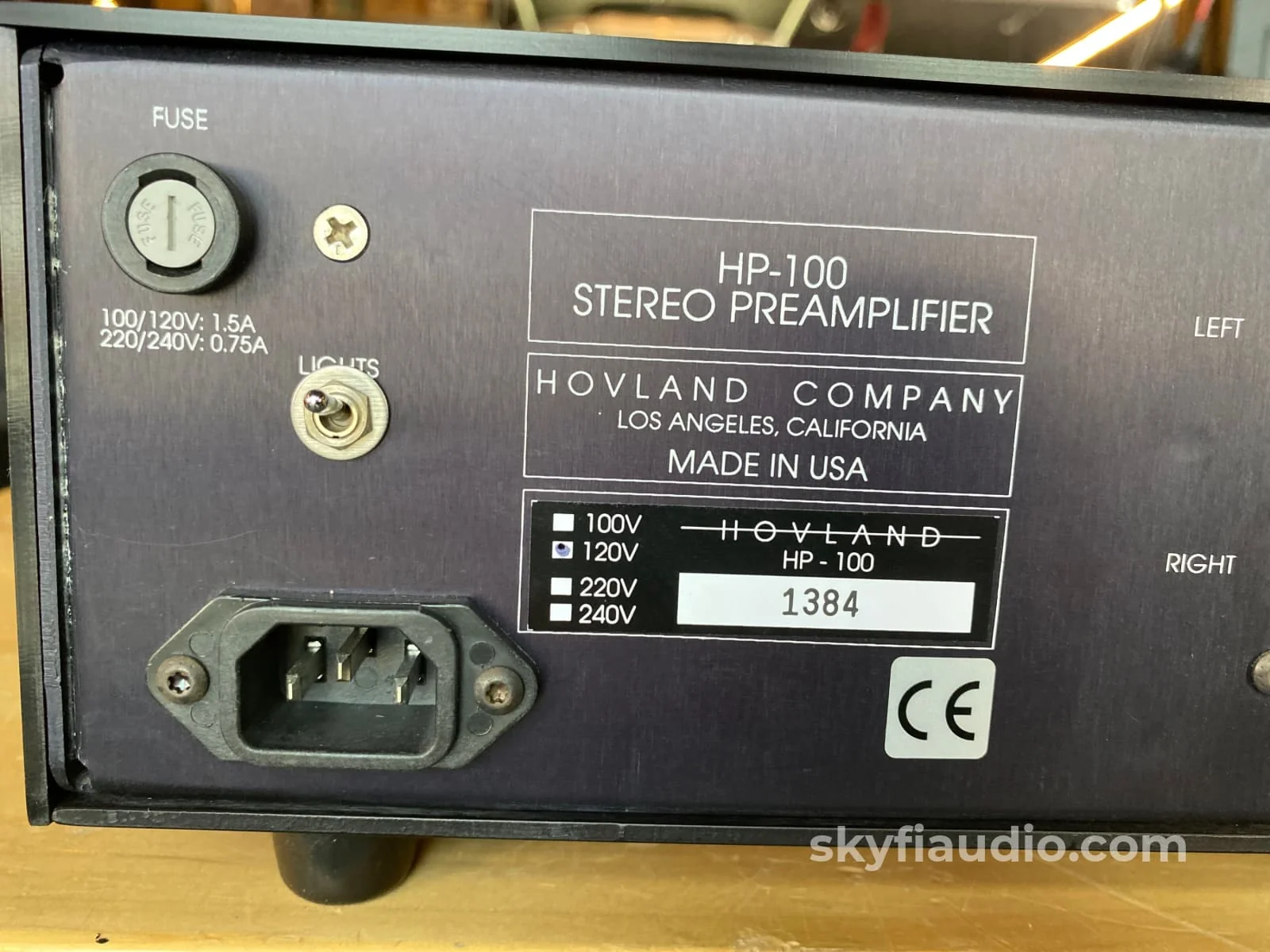 Hovland HP-100 Tube Analog Line Level Preamp - Stunning Inside and Out! - Image 16