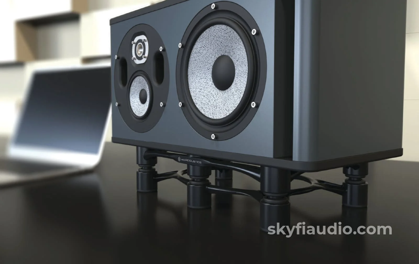 IsoAcoustics Aperta300 Isolation Stand with Tilt Adjustment (Single) - Image 7