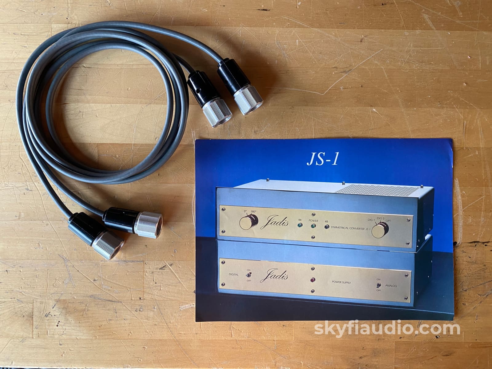 Jadis JS1 MKI Dual Chassis Tube DAC with Tube Power Supply - Made In France - Image 16