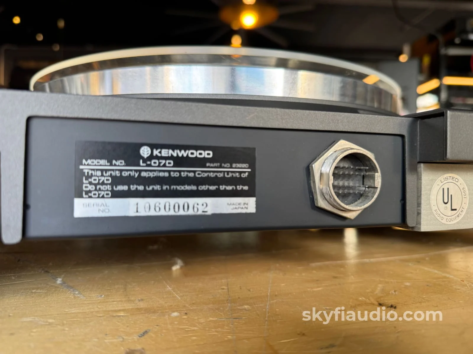 Kenwood L-07D Turntable - Rare and Serviced - Image 14