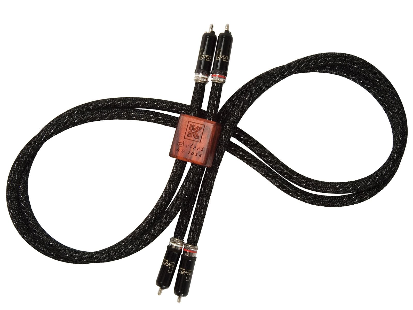 Kimber Kable Select Series KS1036 Silver RCA Interconnects (Pair) - WBT Connectors - New