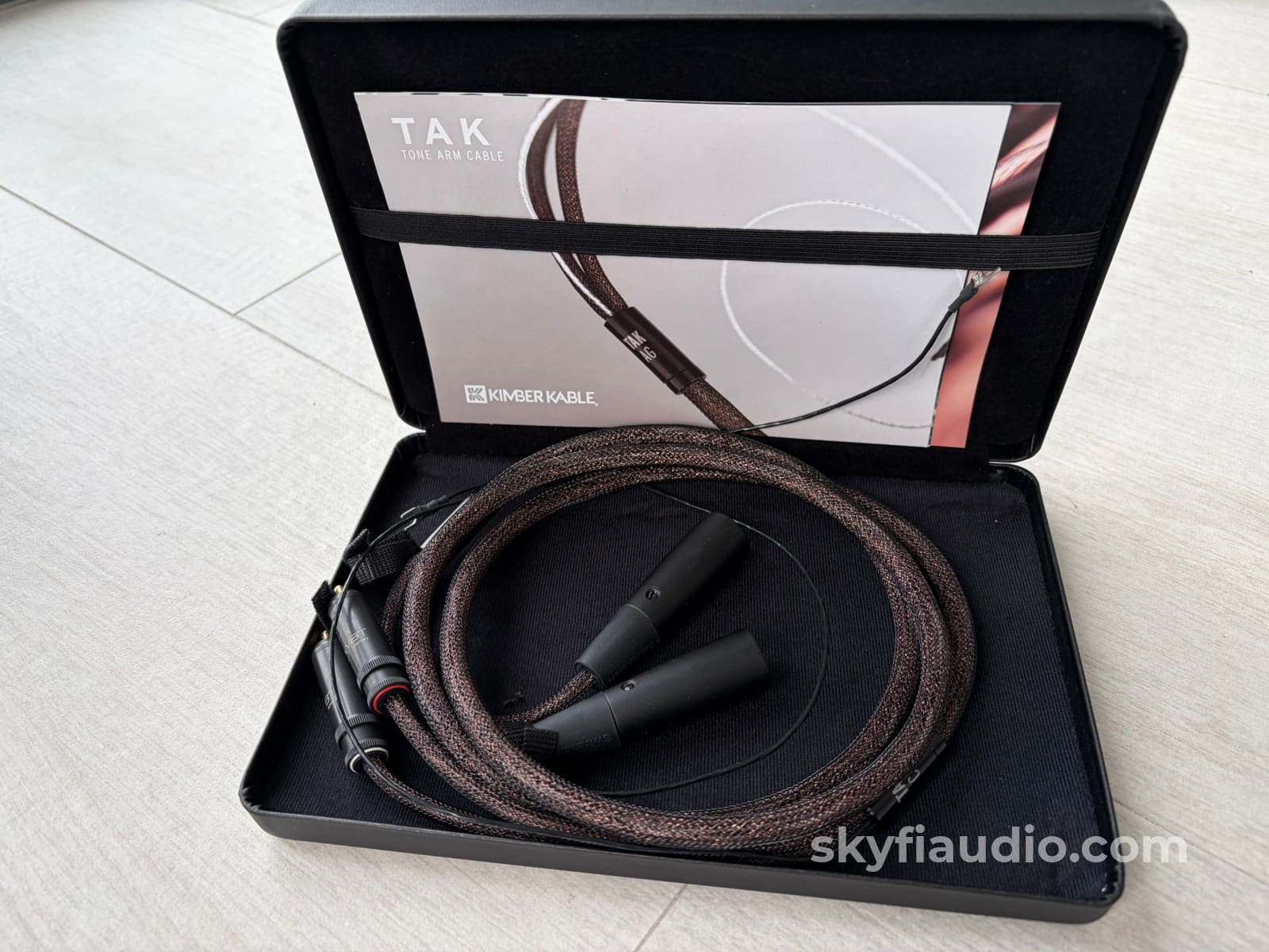 Kimber Kable TAK-CU Phono Cable - WBT RCA to Balanced  XLR - Perfect for Technics - Image 4