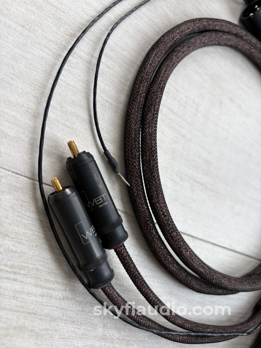Kimber Kable TAK-CU Phono Cable - WBT RCA to Balanced  XLR - Perfect for Technics - Image 7