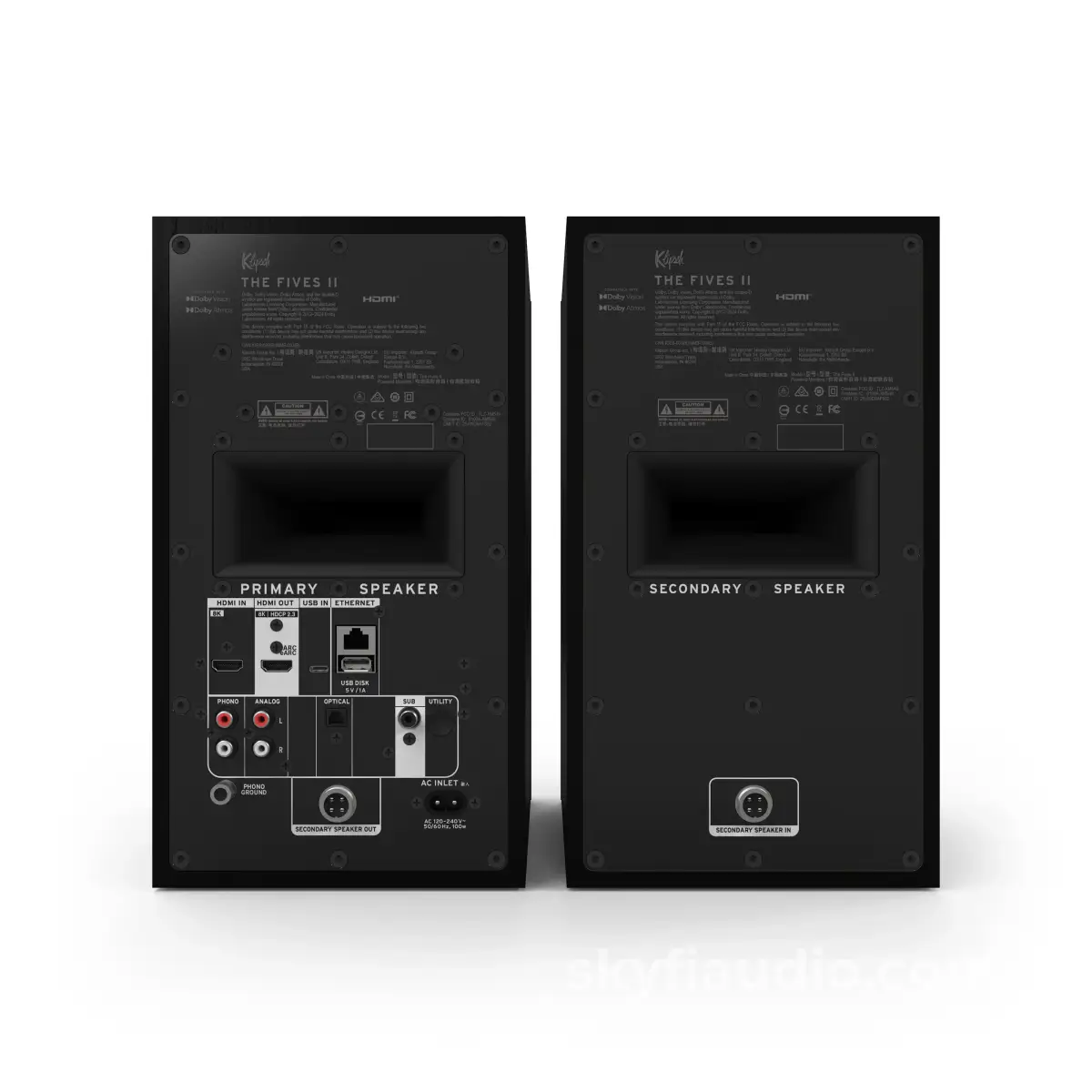 Klipsch The Fives II - Dolby Atmos 5.25" Powered Speakers with Phono and Streaming - New Release - Image 17