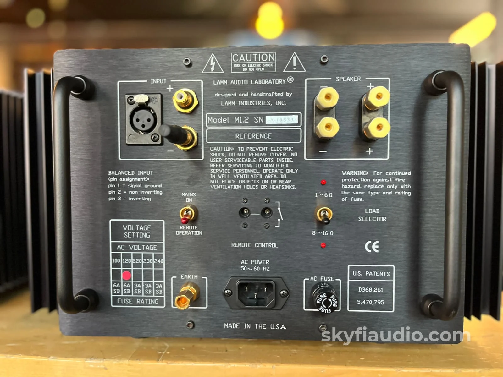 Lamm M1.2 Reference Monoblock Amplifiers - Class A Tube and MOSFET Hybrid - w/Free Shipping - Image 14