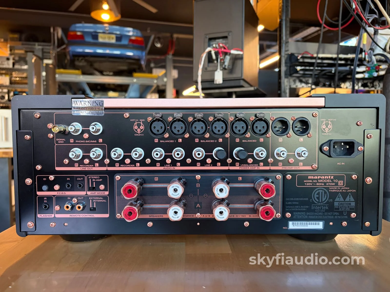Marantz Model 10 Integrated Amplifier - 250W - Factory Refurbished (B-Stock) - Image 10
