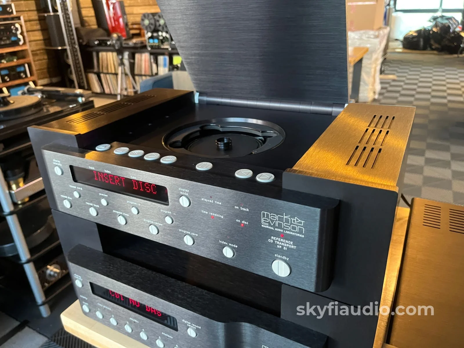Mark Levinson No. 31 Top Loading CD Transport w/ No. 30 Reference Digital Processor + PLS-330 External Power Supply - Image 8