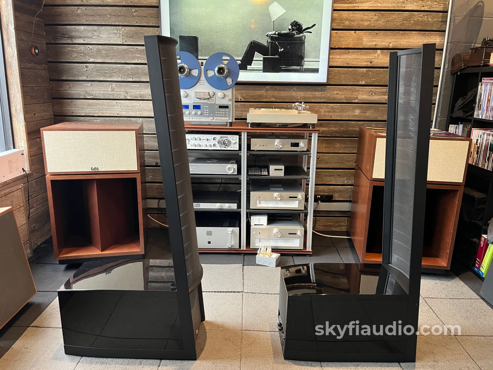 Martin Logan Expression ESL 13A Hybrid Electrostatic Speakers - Gloss Black w/Free Shipping - Image 8