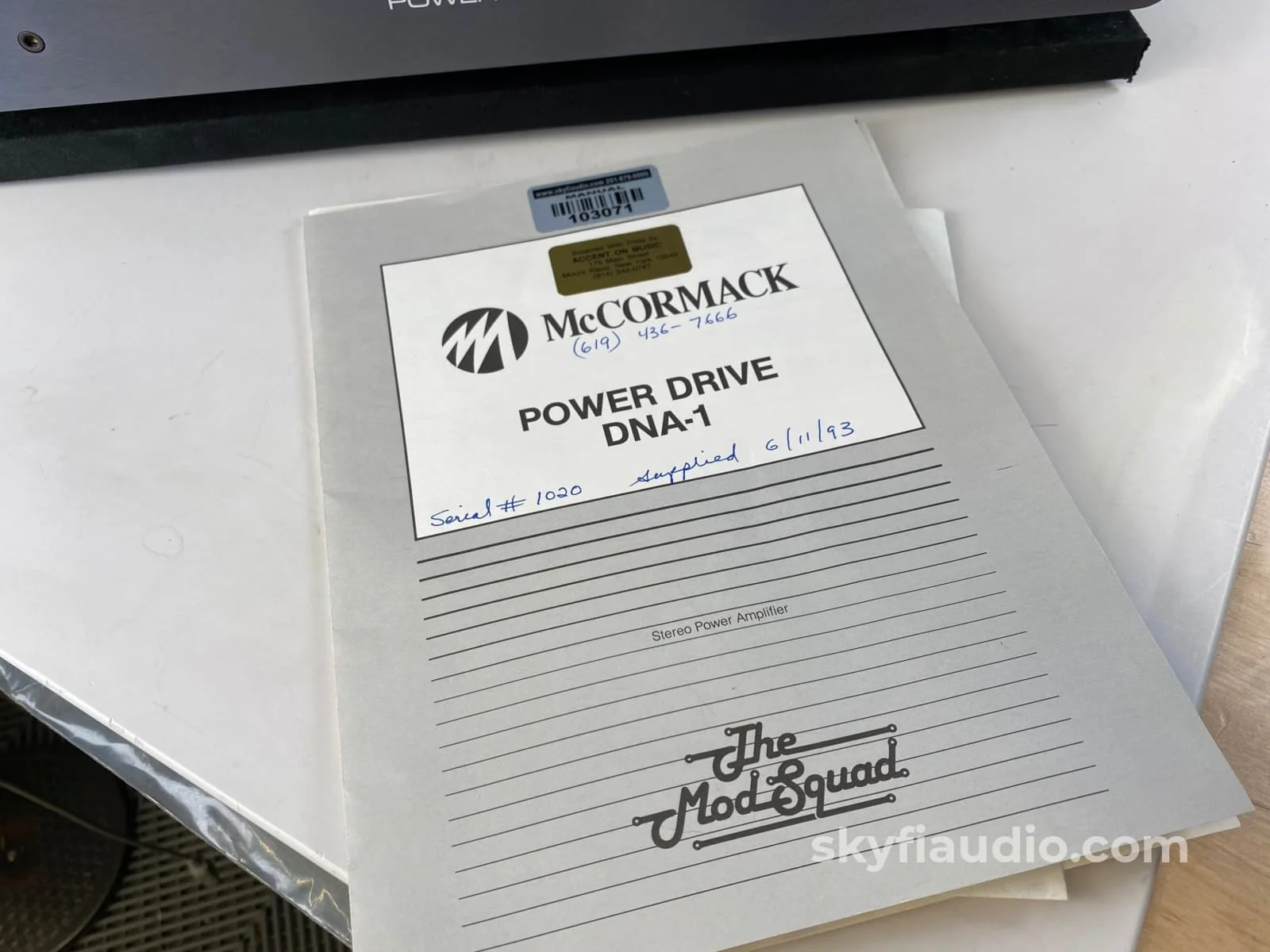 McCormack Power Drive DNA-1 Amplifier - Image 14