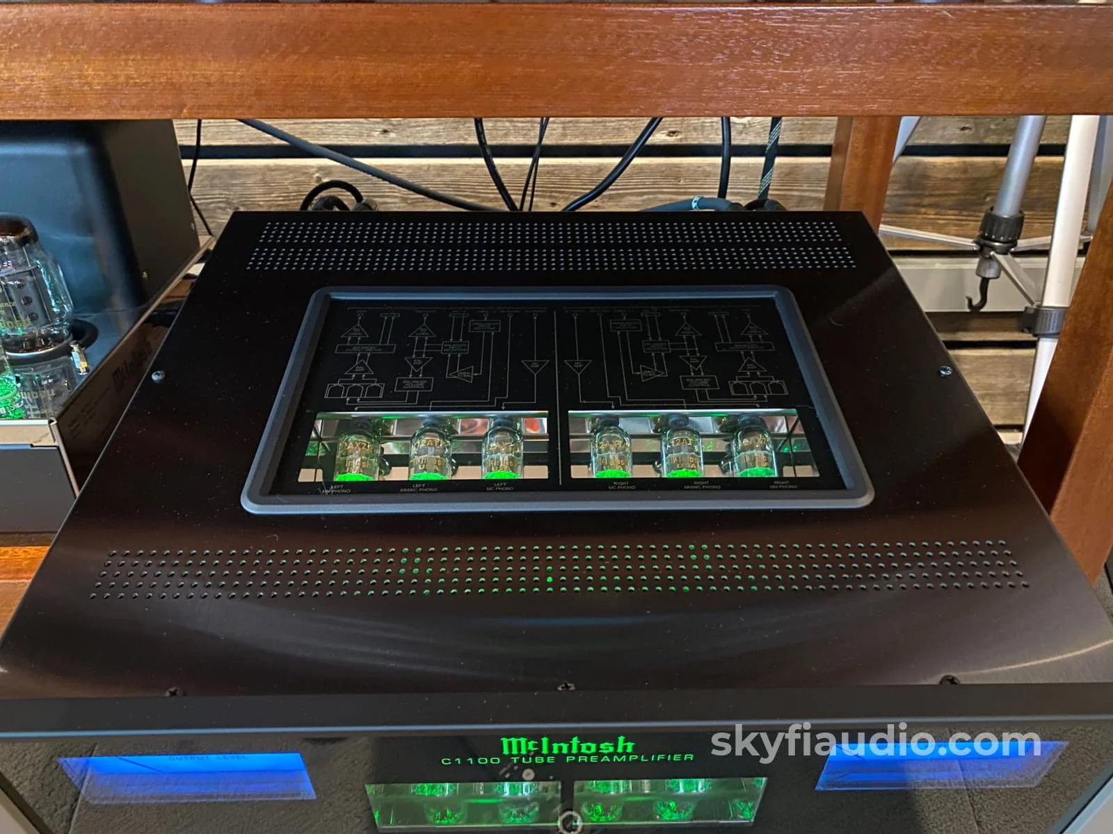 McIntosh C1100 All Tube Flagship Preamplifier - Ready to Ship - Image 4