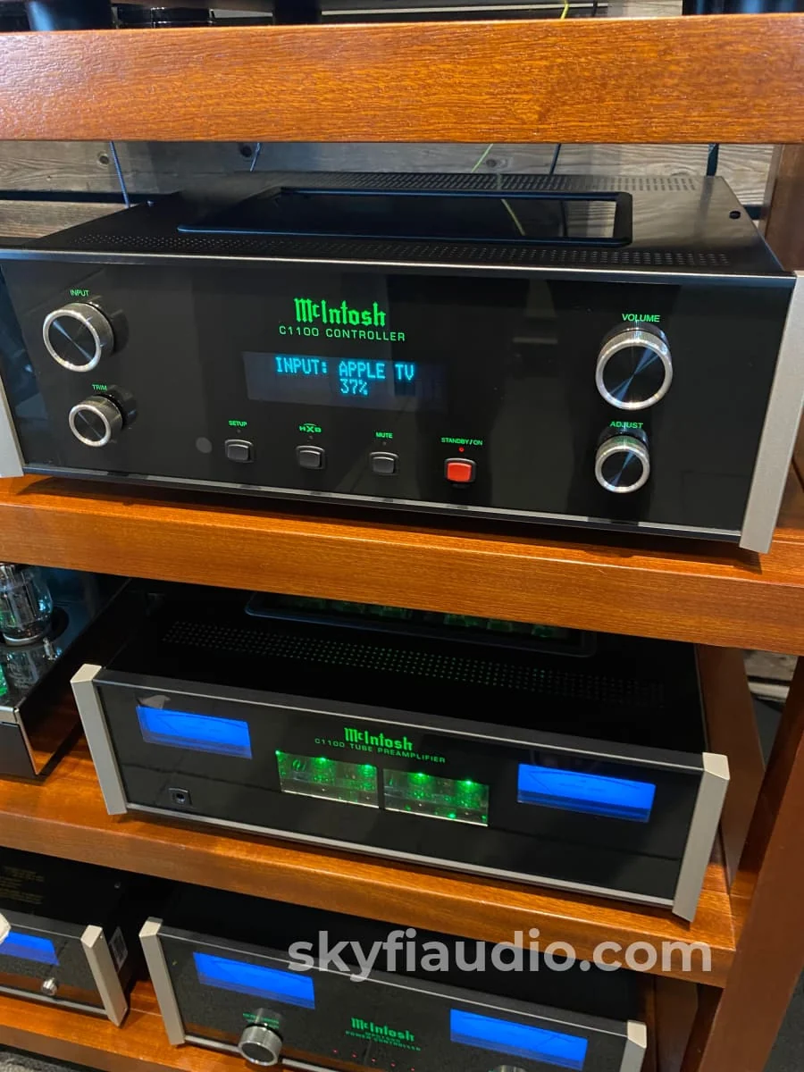 McIntosh C1100 All Tube Flagship Preamplifier - Ready to Ship - Image 7