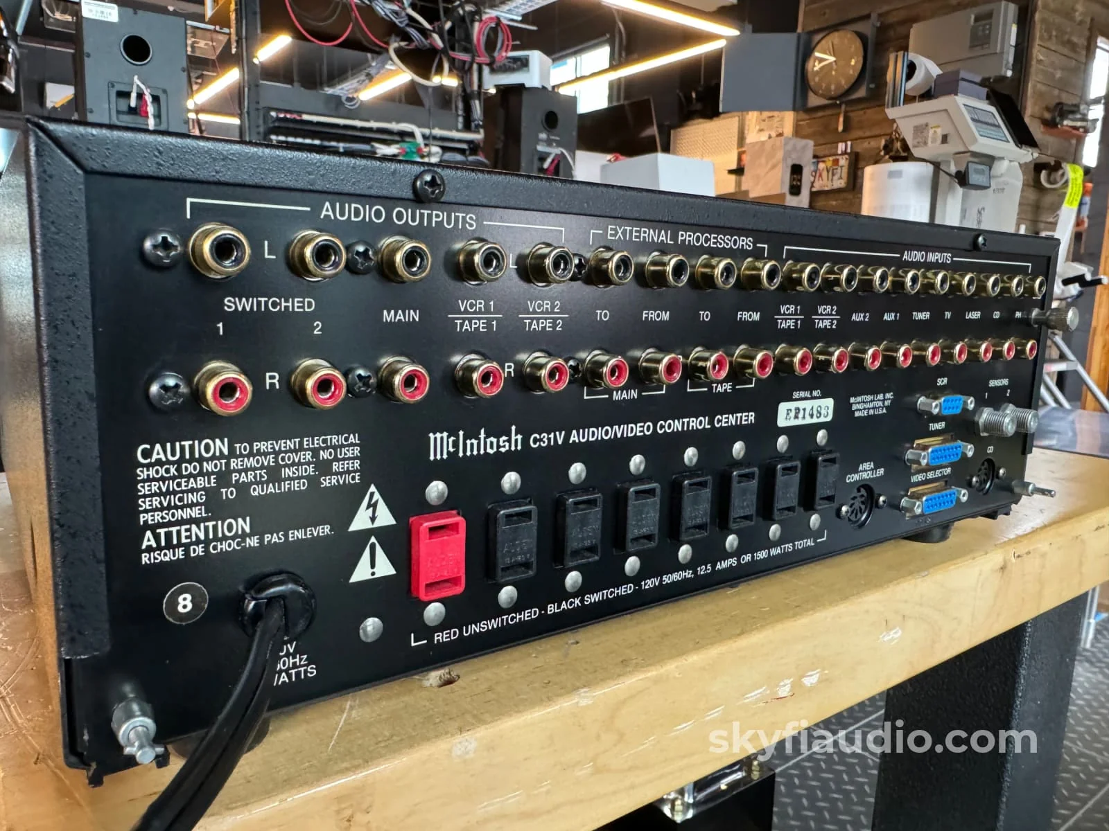 McIntosh C31V Vintage Full Featured Preamp w/Phono and Remote Control - Image 12
