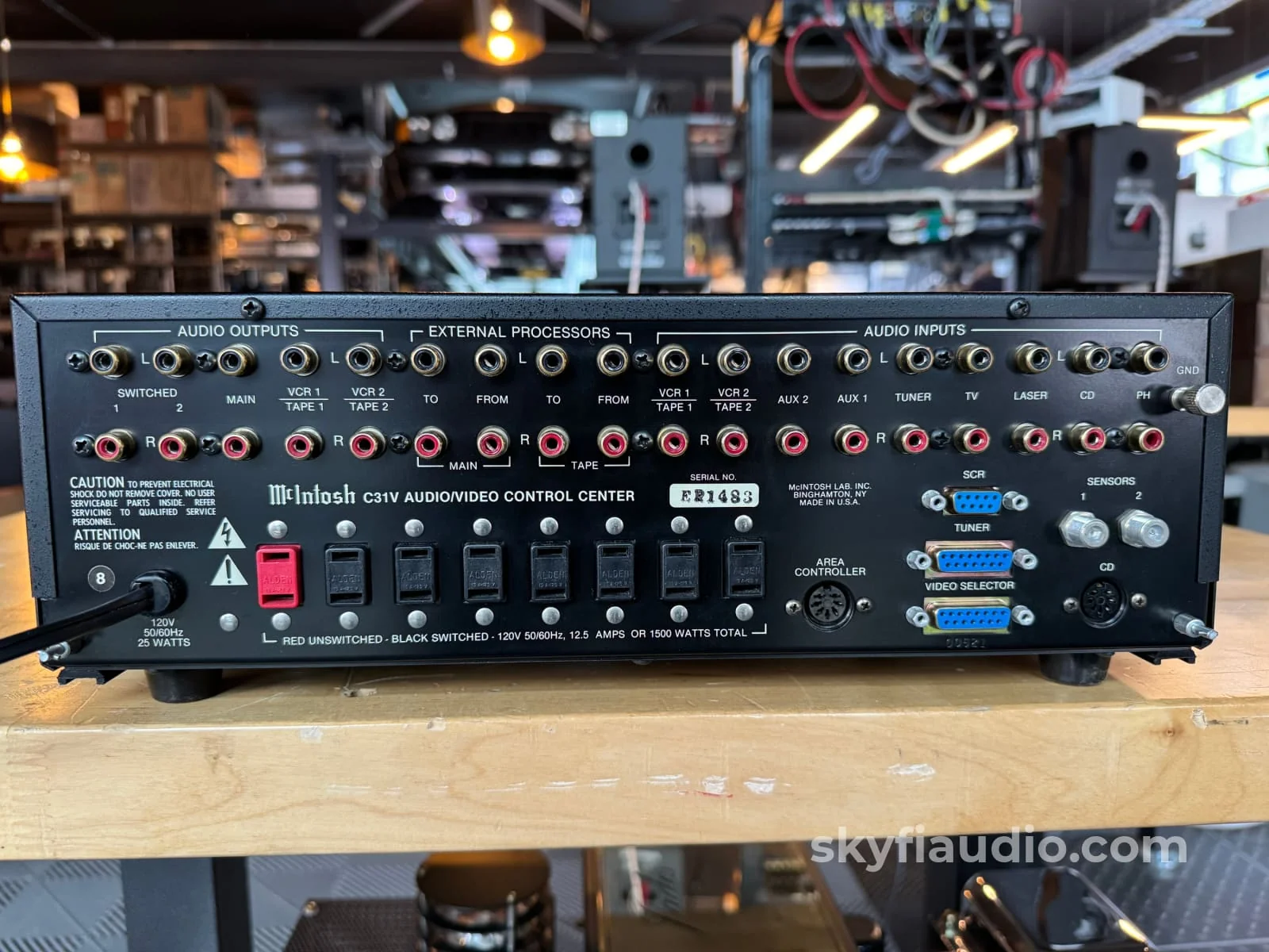 McIntosh C31V Vintage Full Featured Preamp w/Phono and Remote Control - Image 13