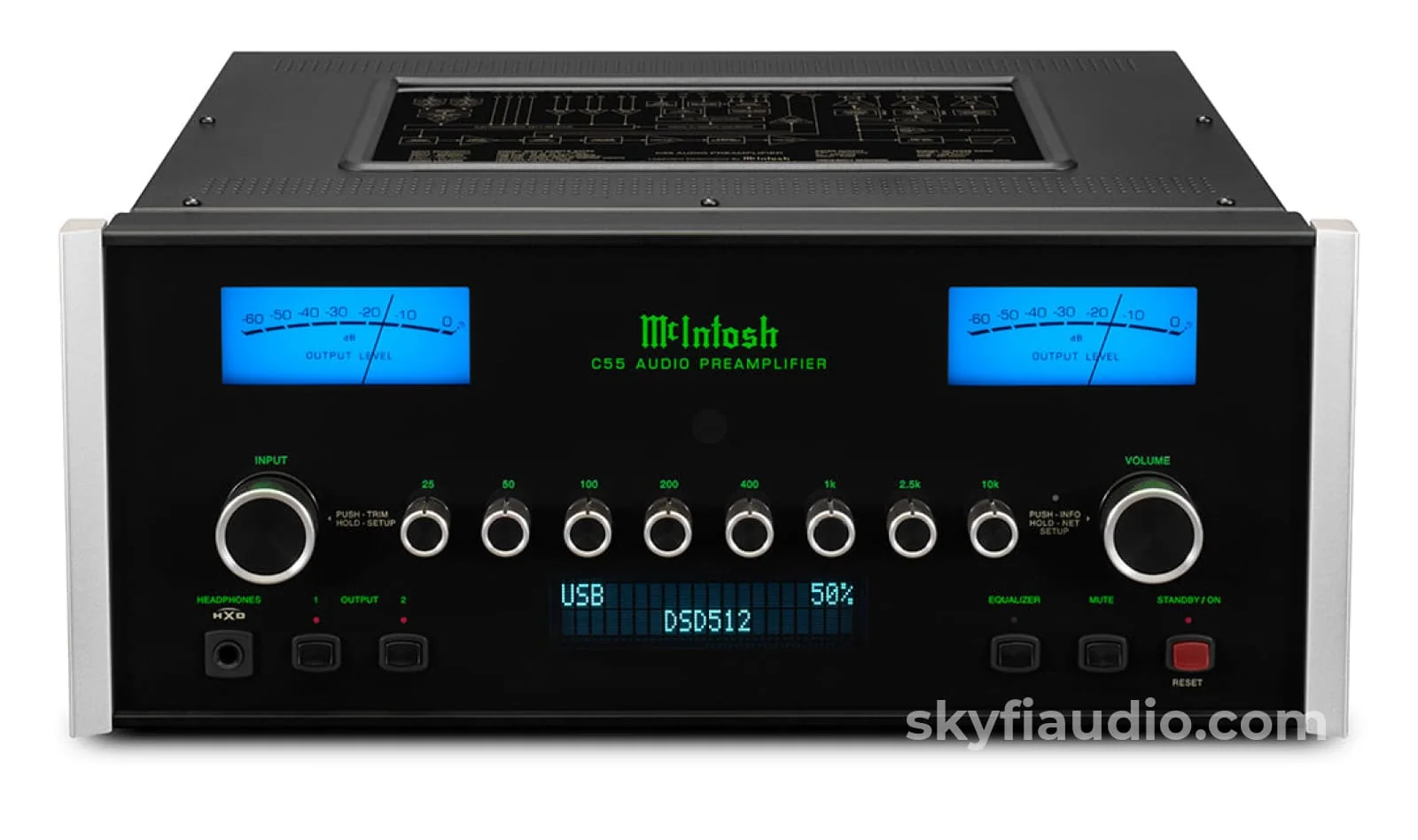 McIntosh C55 2-Channel Solid State Preamplifier - Image 3