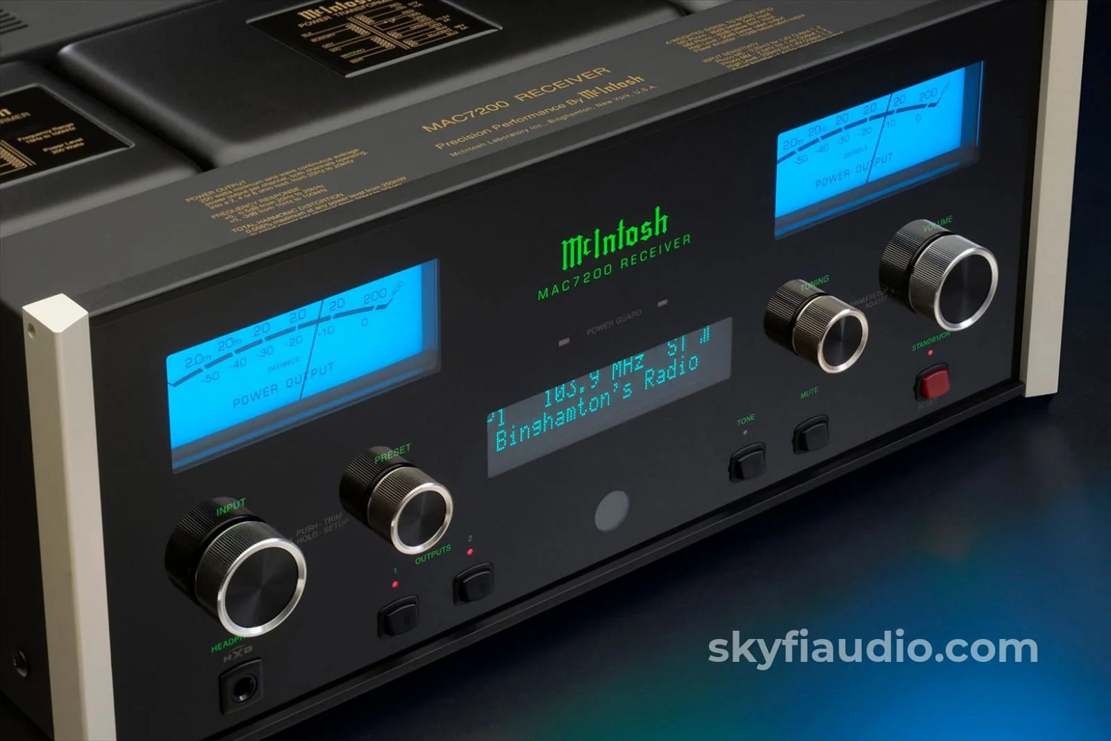 McIntosh MAC7200 Receiver and DAC - NEW - Image 3