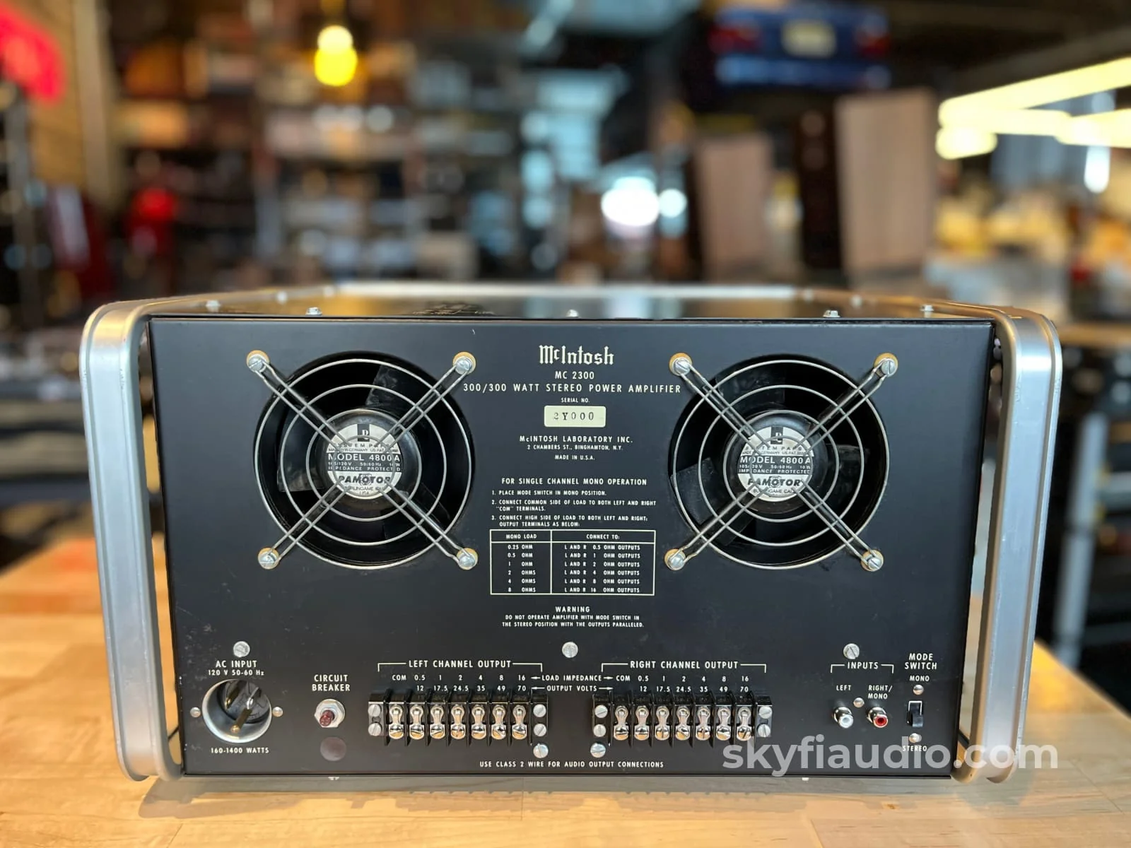 McIntosh MC2300 Solid State Amplifier - Serviced - "Grateful Dead Wall of Sound" - Image 16