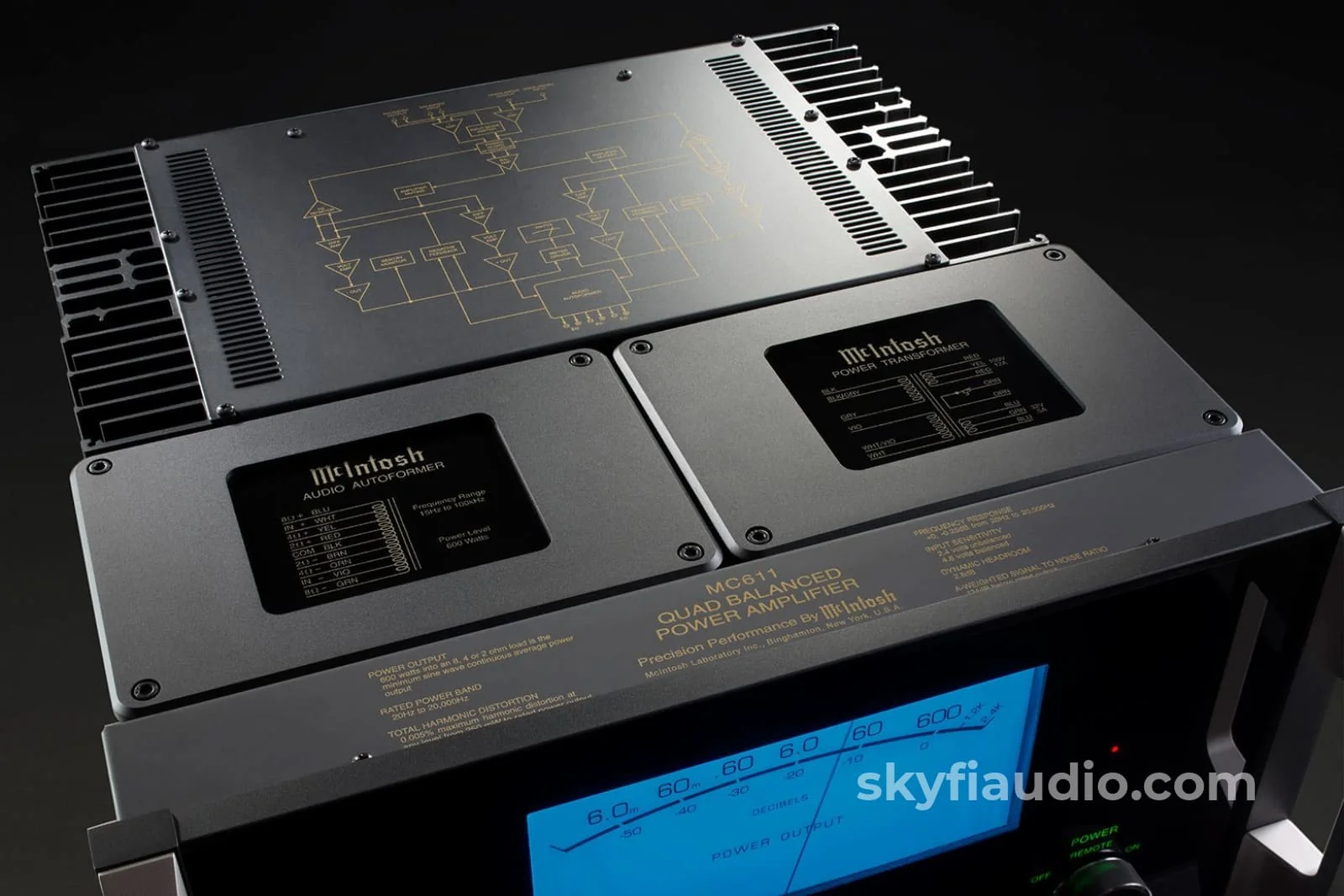McIntosh MC611 Quad Balanced Monoblock Amplifier (Single) - NEW - Image 5