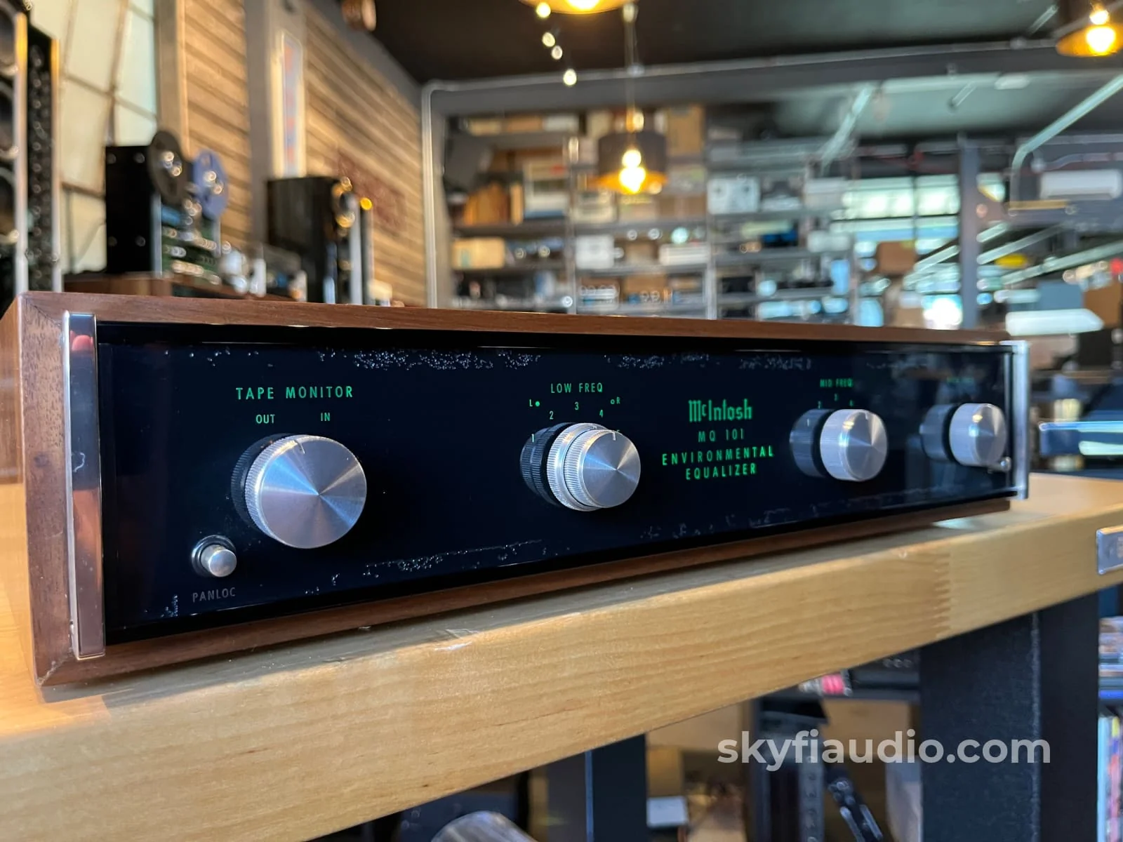 McIntosh MQ101 Vintage 3 Band Equalizer- W/ Wood Case - Overhauled - Image 5