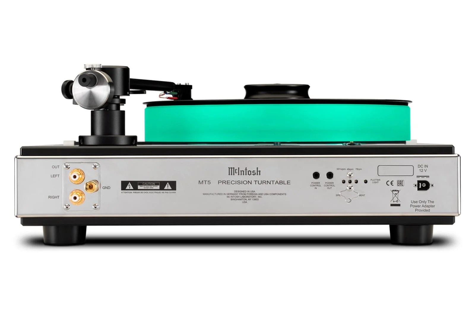 McIntosh MT5 Precision Turntable with Sumiko Phono Cartridge - New - Image 16