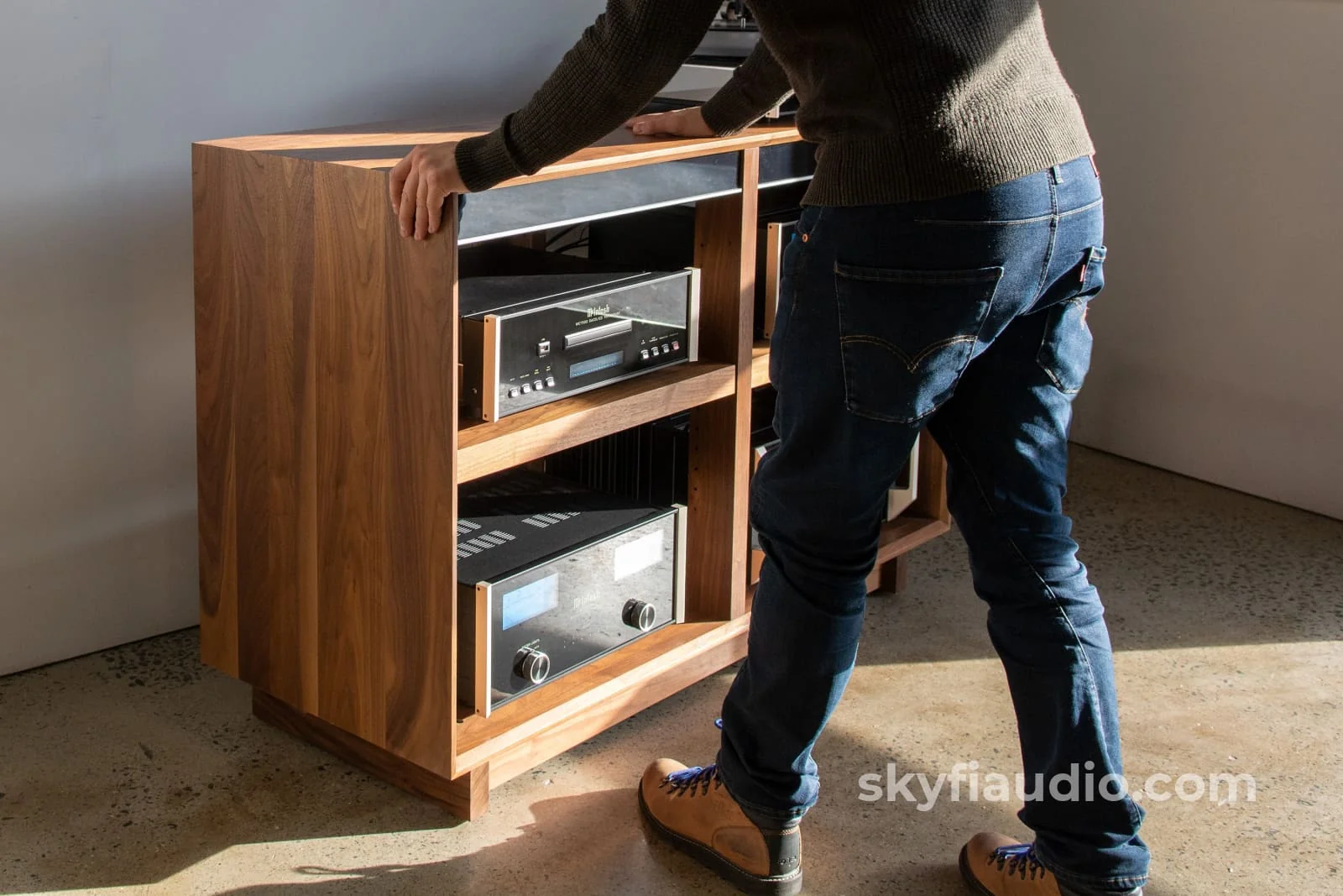 McIntosh Solid Wood Audio Rack 3x4 by Symbol Audio - Image 7