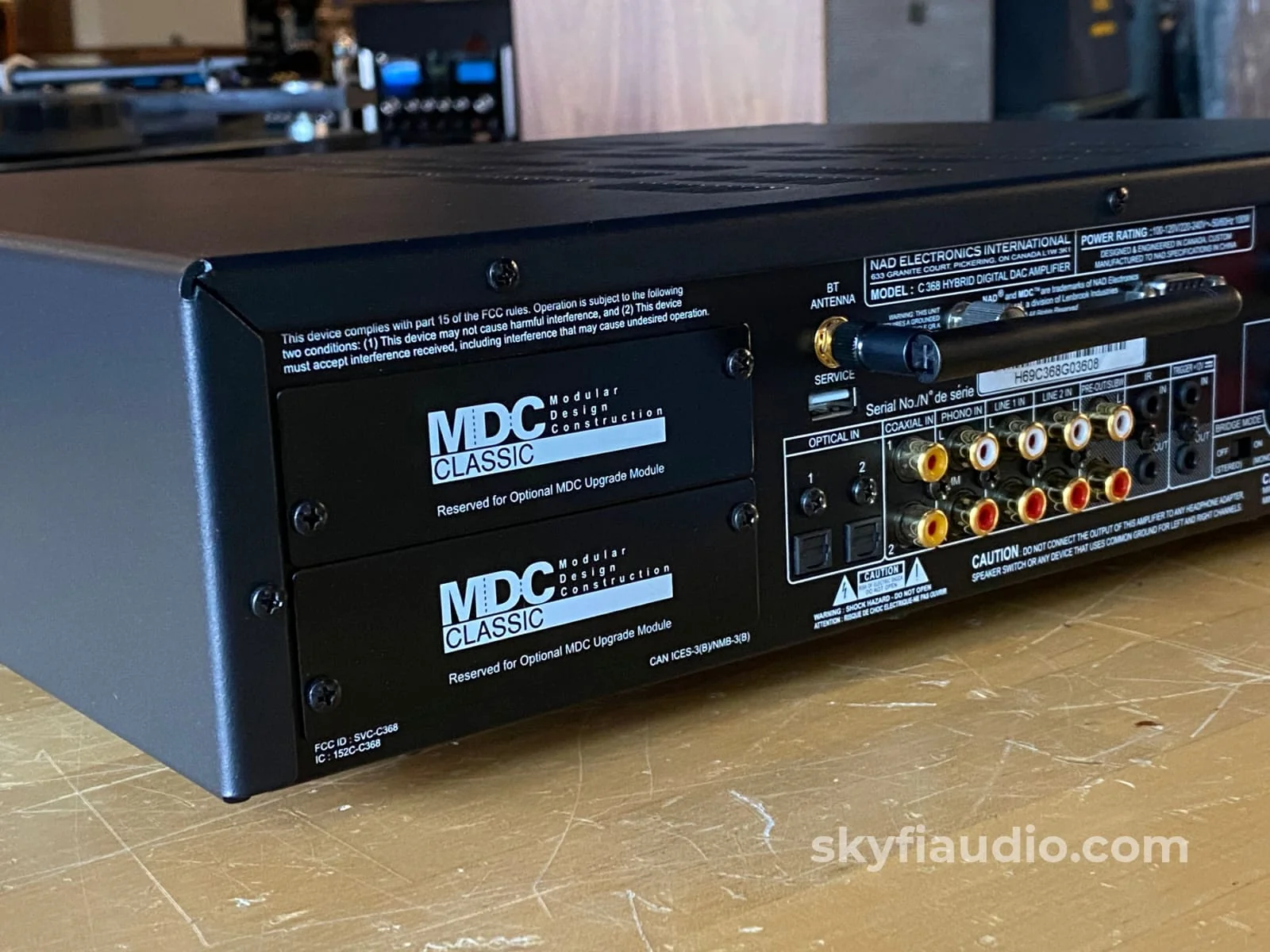 NAD C368 Hybrid Digital DAC Amplifier - New Open Box - Image 6