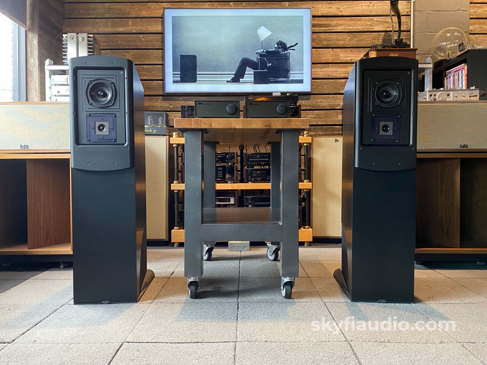 Naim NBL Speakers w/SNAXO Crossover and HiCap, Stereophile Favorite