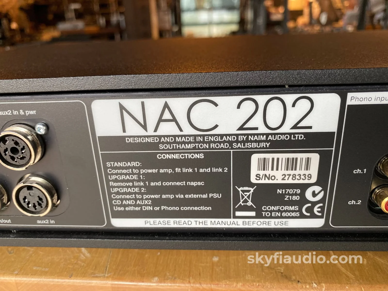 Naim NAC 202 Stereo Preamplifier with Remote - Image 9