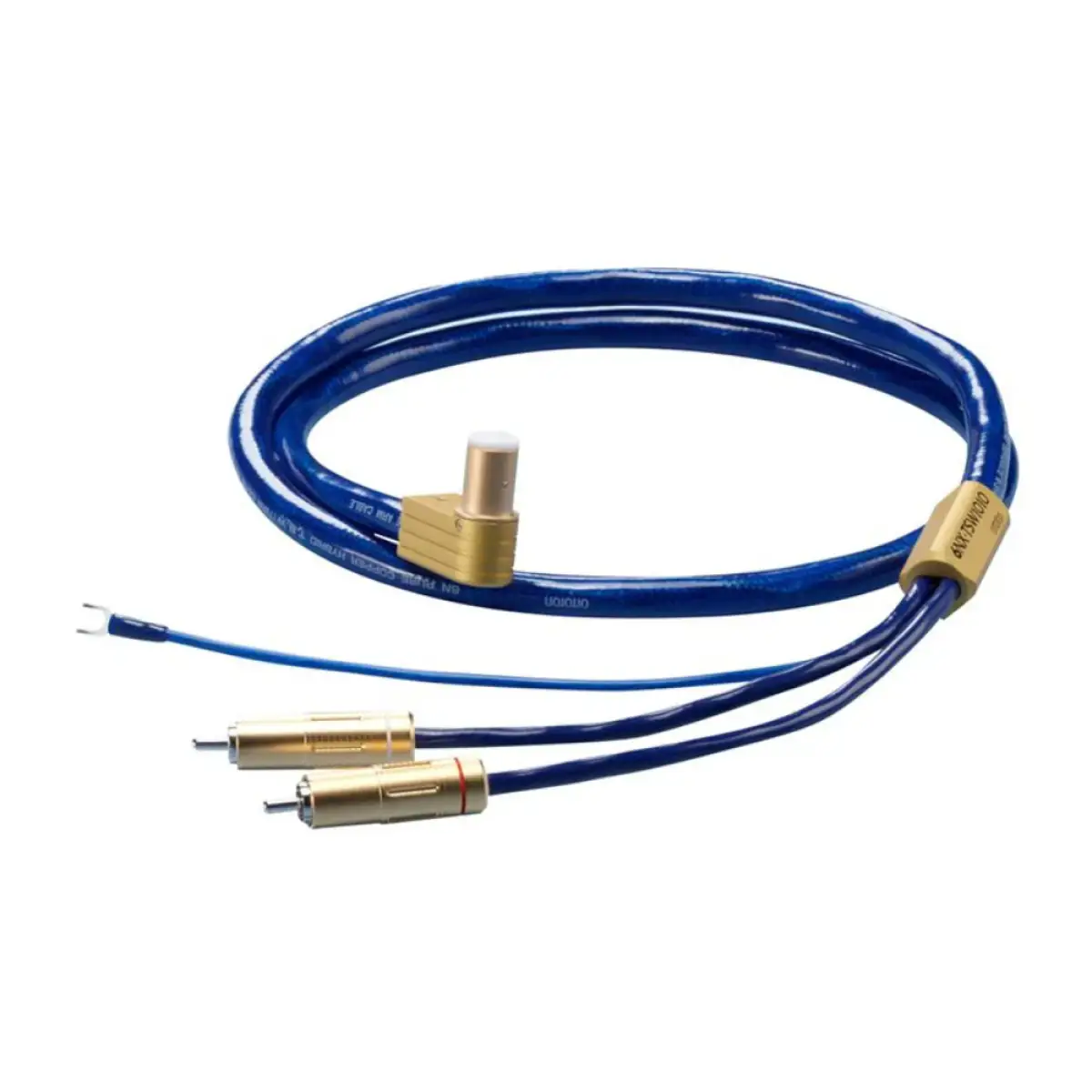 Ortofon 6NX-TSW 1010 L Premium Tonearm Cable - RCA to Right-Angle DIN (1.2m) - New