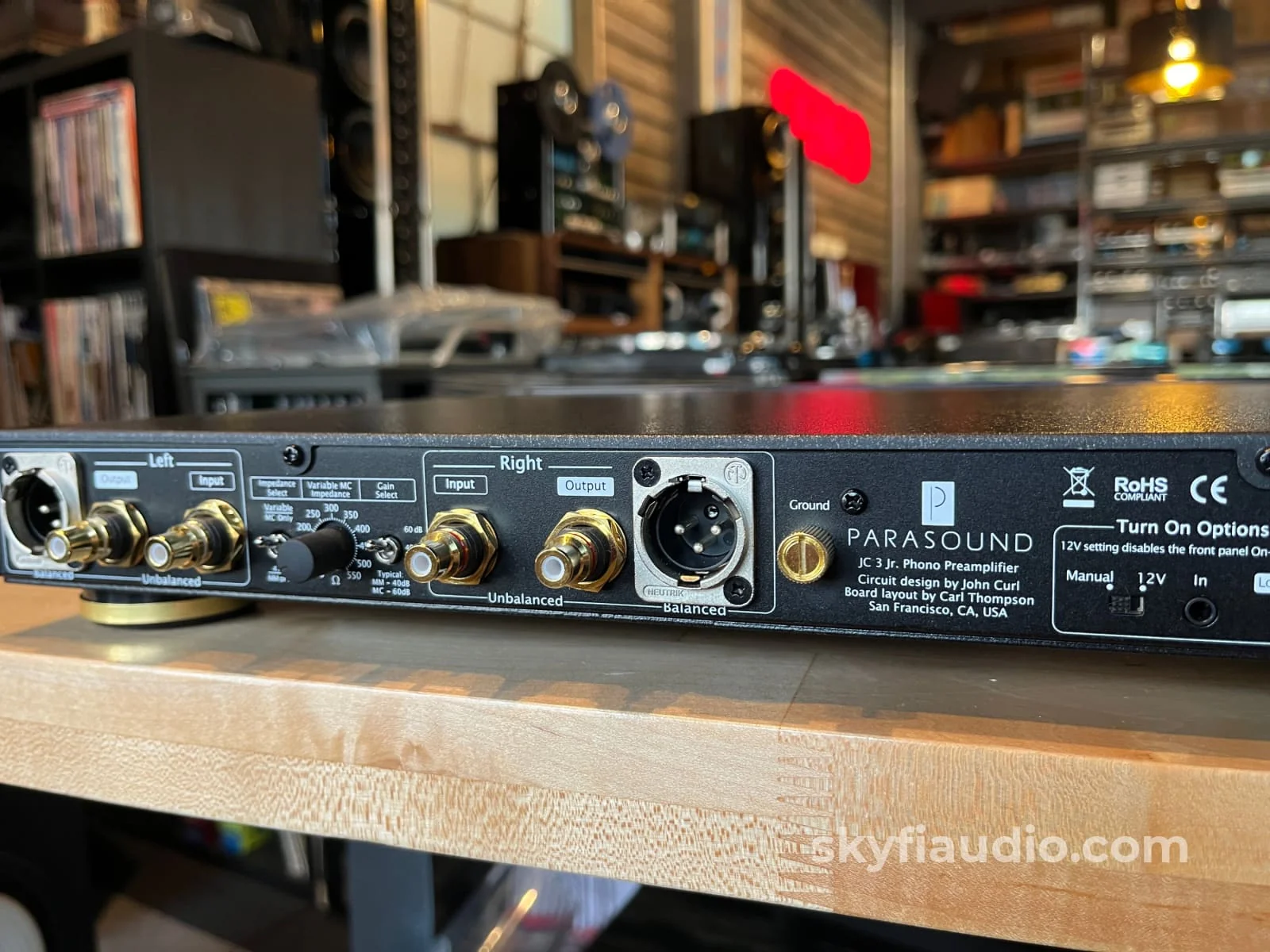 Parasound JC3 Jr. Phono Preamp - Compact and High Performance - Image 10