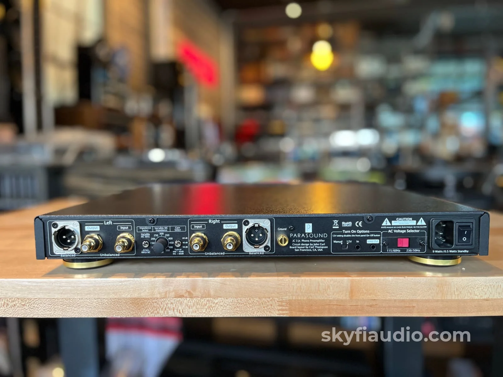 Parasound JC3 Jr. Phono Preamp - Compact and High Performance - Image 8