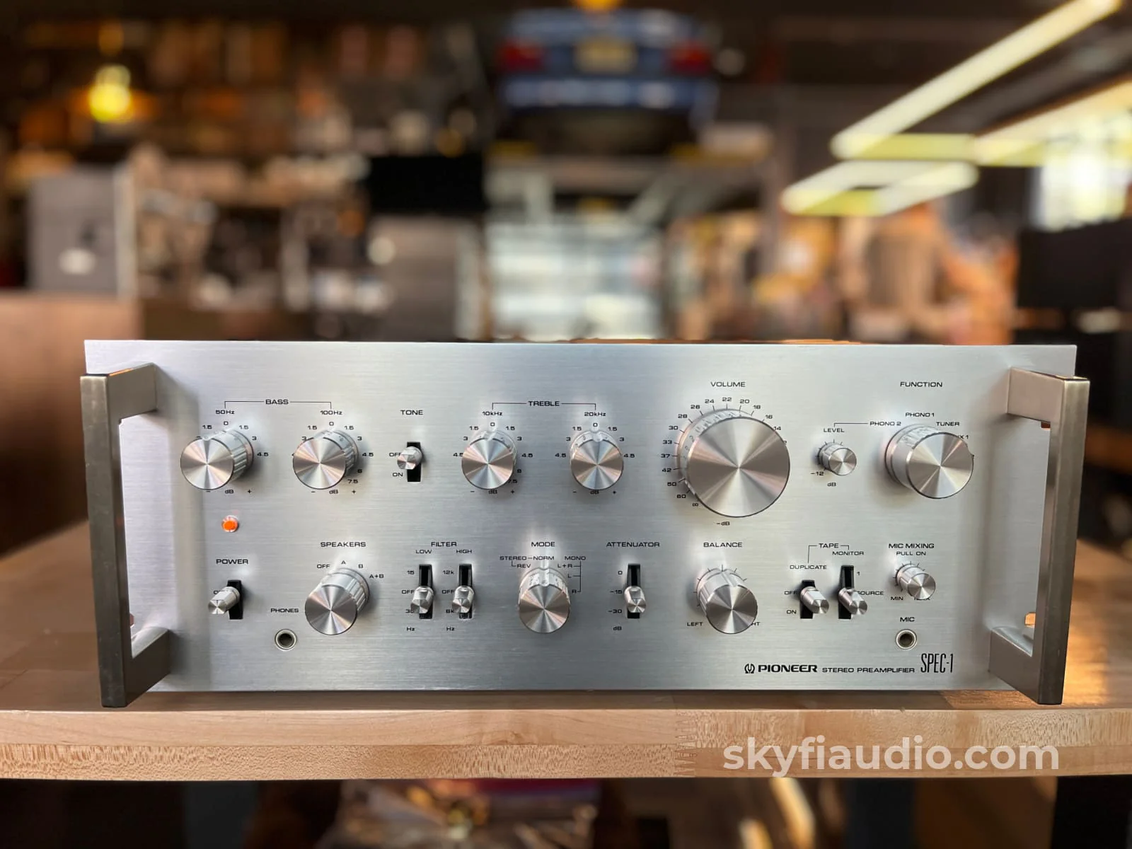 Pioneer SPEC-1 Vintage Preamp with Two Phono Inputs - Serviced in 2023