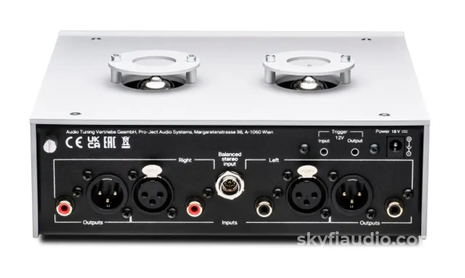 Pro-Ject Tube Box DS3 B Phono Preamplifier - Dual Mono Hybrid Design - New - Image 4