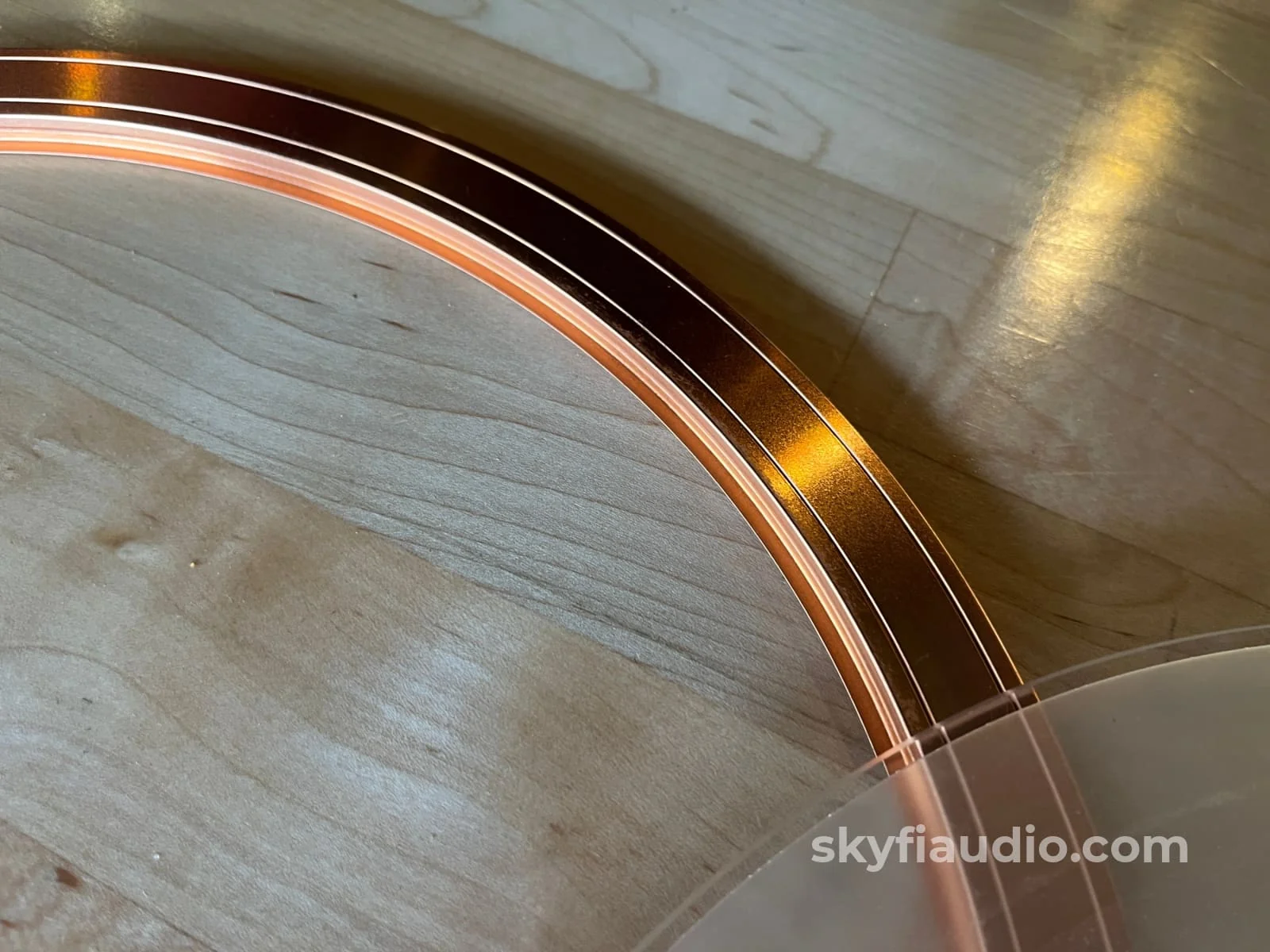 Record Periphery Ring with Acrylic Plate - Beautiful Bronze Finish - Image 3