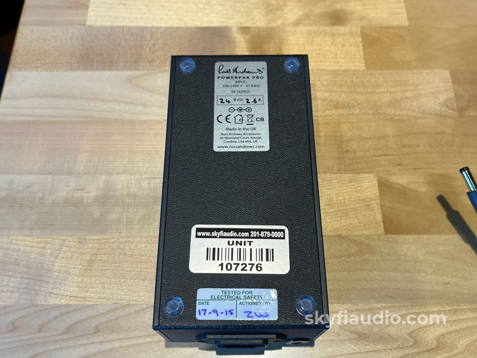 Russ Andrews Powerpak Pro 24V Power Supply for Rega or ClearAudio - W/ 1.5m cable - Image 7