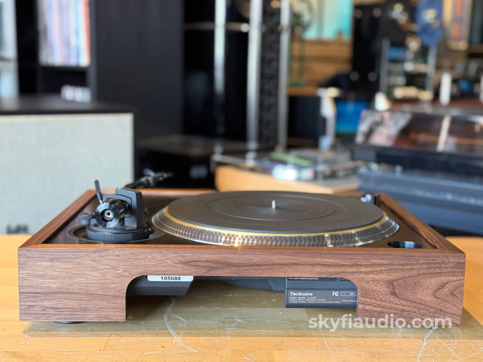 SkyFi Wood Plinth Sleeve for Technics SL-1200G and Other Models - Image 13